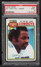 1979 Topps Ed Too Tall Jones #24 PSA 9 MINT 1q7