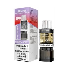 Juicy Pod Novamax 10K Refill Cherry Berry Vape Big Bar Pods