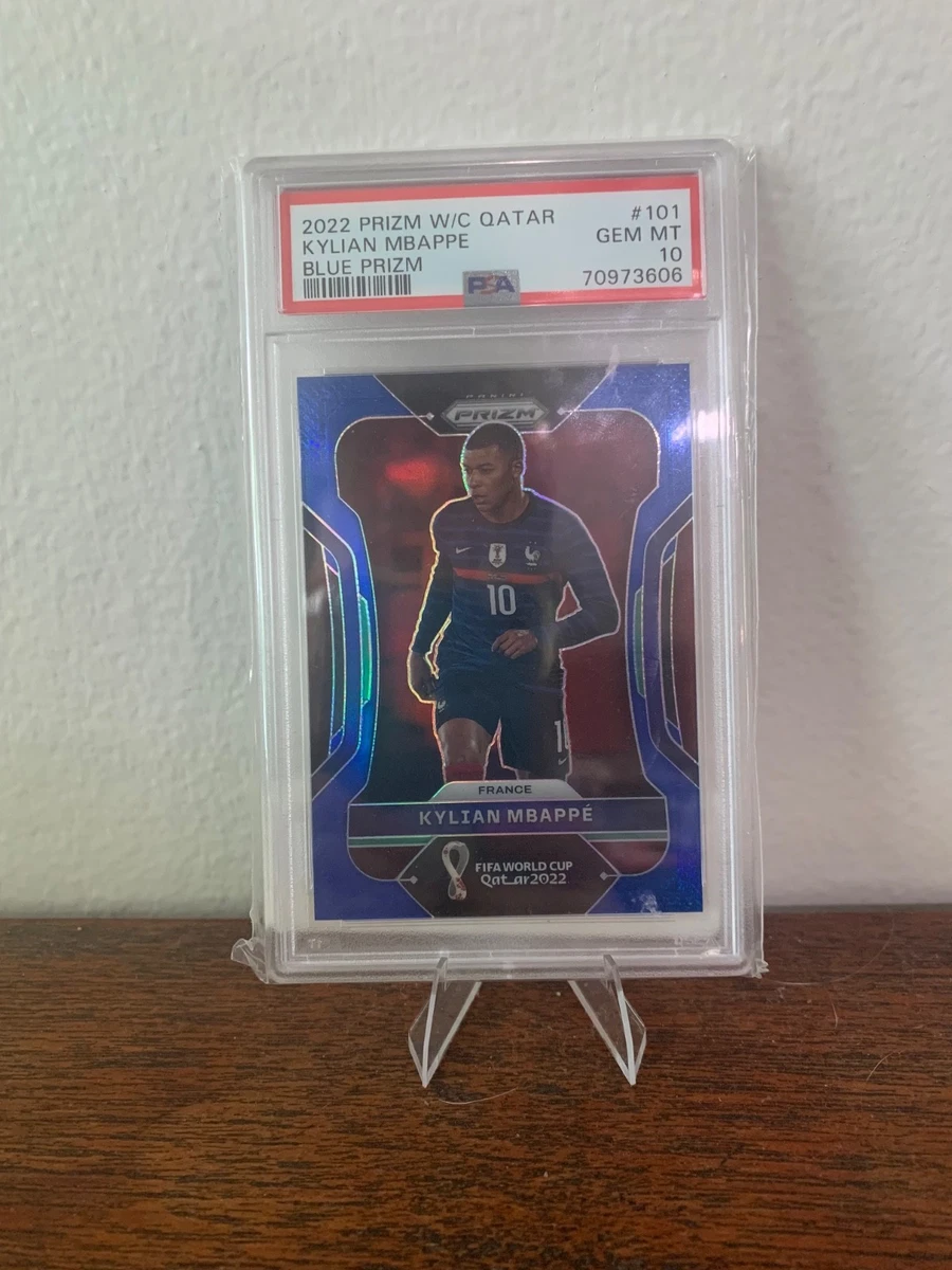 2022 Panini Prizm World Cup Qatar Kylian Mbappé #101 - огромный