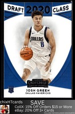Josh Green 2020-21 Panini Contenders 2020 Draft Class Dallas Mavericks