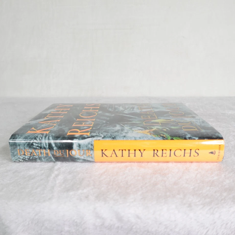 Death Du Jour Kathy Reichs Signed Hardcover Mystery Thriller 1999 Scribner First - Image 3 of 4