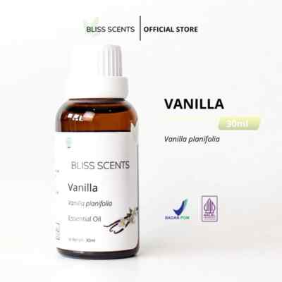 BLISS SCENTS Vanilla Essential Oil Aromatherapy Pure Therapeutic