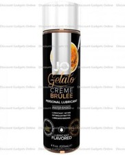 JO System Gelato Flavored Lube CREME BRULEE Personal Lubricant Lotion 4oz