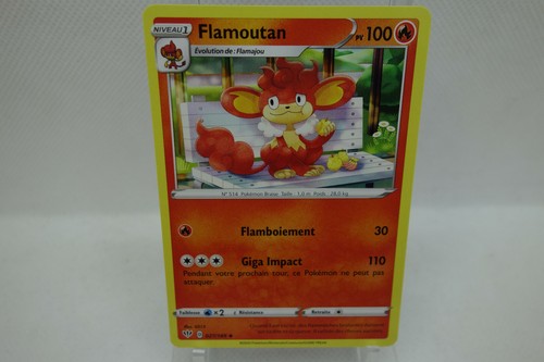 Flamoutan / Ténèbres Embrasées / 02/189 / Carte Pokémon française neuve - Picture 1 of 2