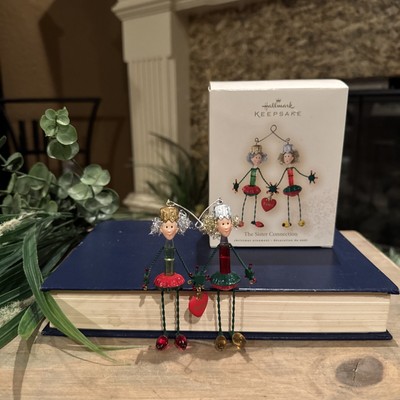 Hallmark Sister Connection Ornament 2007 Sue Tague Sibling Family Gift Christmas