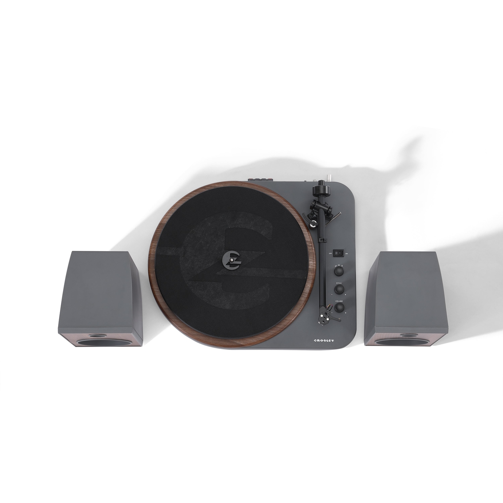 Crosley T160 Shelf System - Grey - Picture 6 of 7