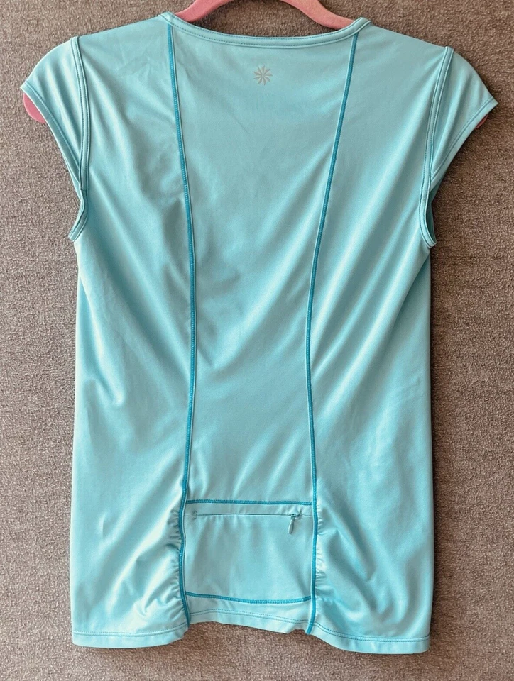 3 Tops y Leggings Athleta Para Mujer XS Tinte Espacial Floral Crush CHATURANGA Athleisure Foto 2 de 4