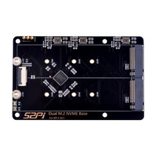 N21 Dual 2280 NVMe base for Raspberry Pi 5 Extension Adapter Board