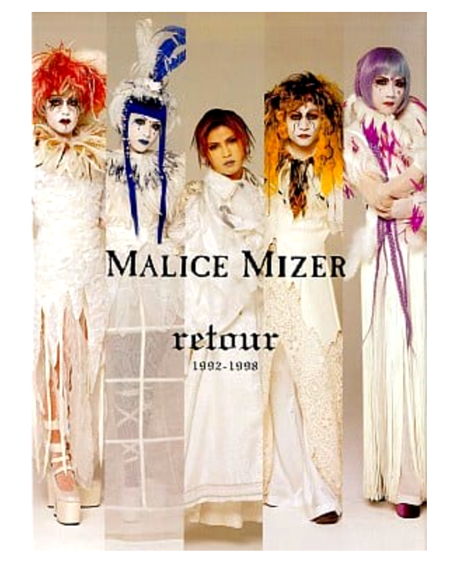 Malice Mizer Photo Book retour Japan Visual Kei Gackt Very
