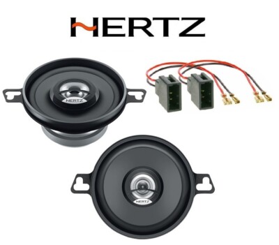 VW Golf 2 Armaturenbrett  inkl. Adapter HERTZ DCX 87.3 - SET COAX 2Way 87mm 