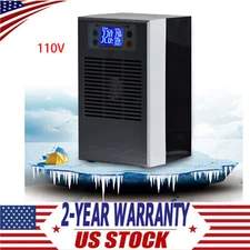 Aquarium Water Chiller Constant Temperature Cooling System Fish Tank Cooler US