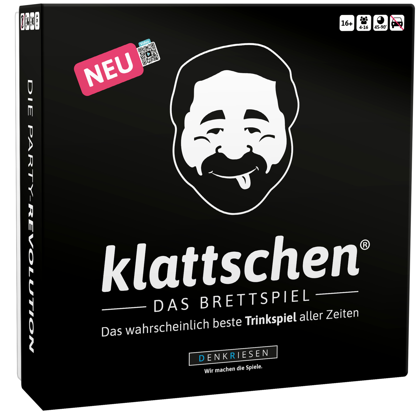 Thumbnail - Denkriesen Klattschen Trinkspiel Brettspiel Kl2000
