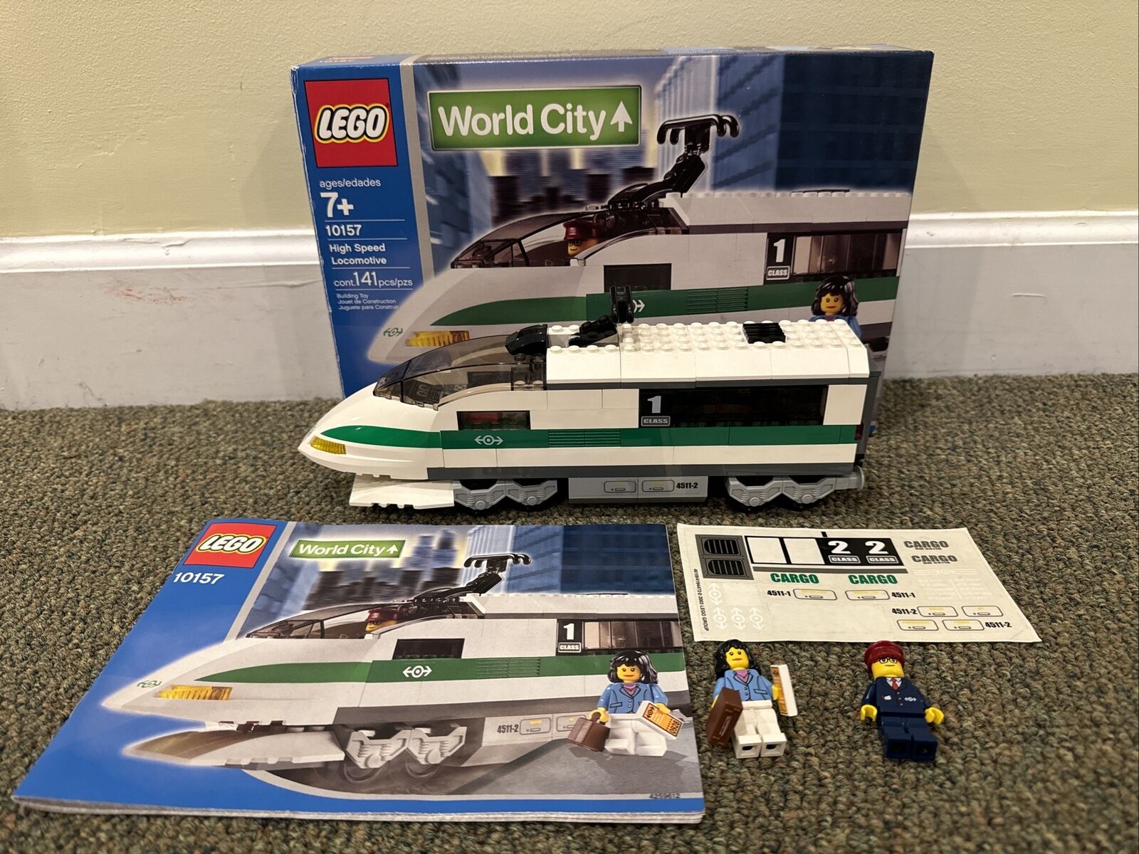 LEGO World City: High Speed Train Locomotive (10157) Sealed
