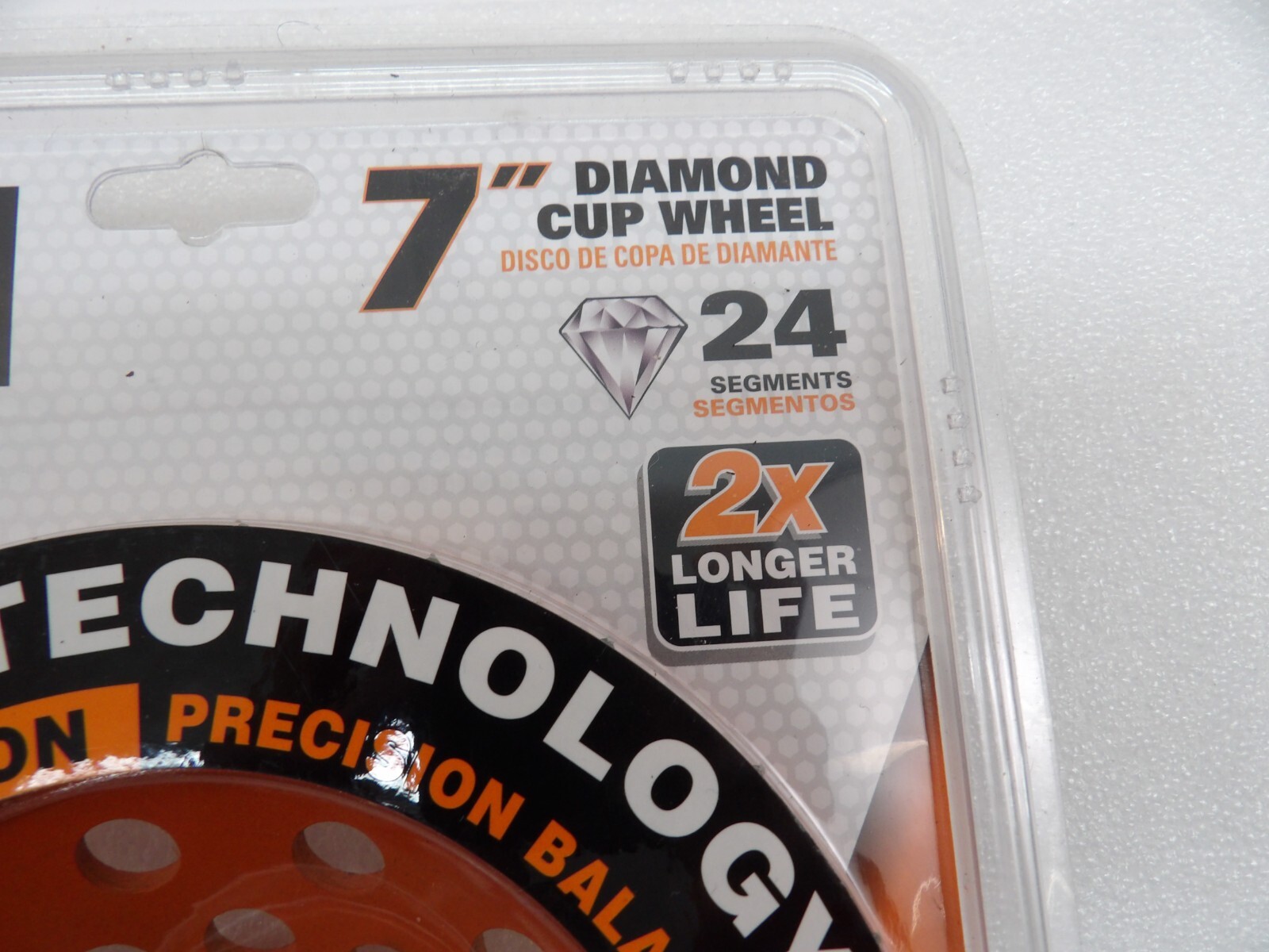 Ridgid TAW7024P1 7" Diamond Cup Wheel 24 Segments Concrete Grinding eBay