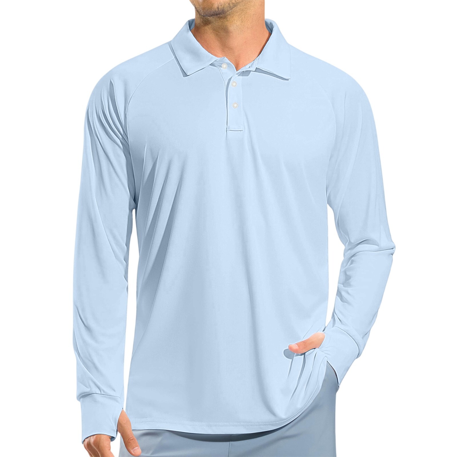 Polo Shirt Upf 50+ Lightweight Sun Protection Cool Shirts