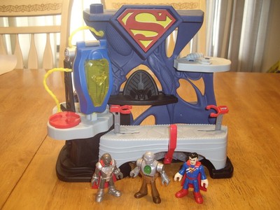 imaginext superman playset