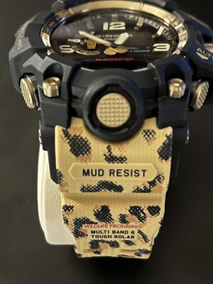 Casio G-shock Mudmaster Wildlife Promising 56 mm Black Sapphire