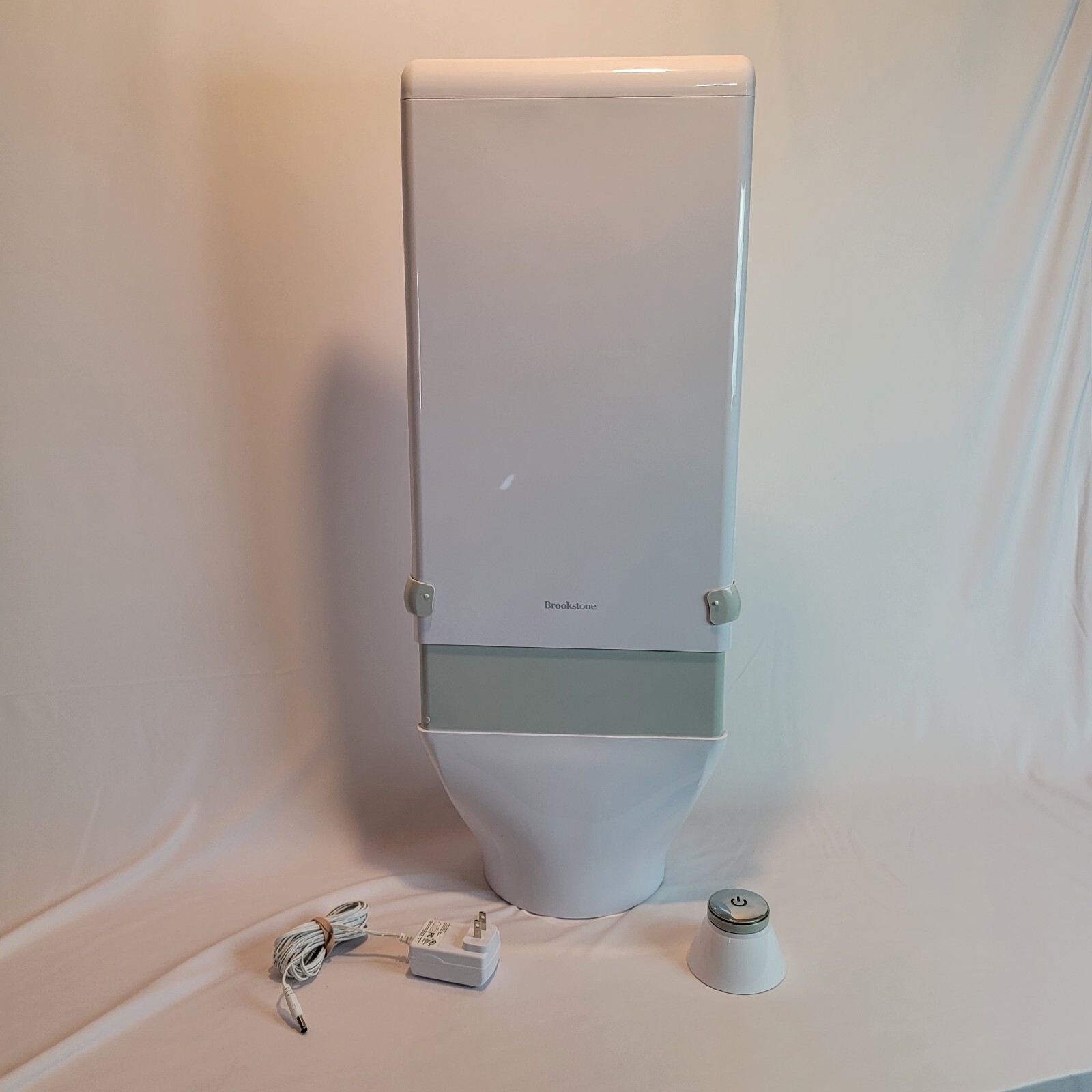 Brookstone Adjustable Height Bed Side Under Blanket Fan with Wireless  Remote | eBay