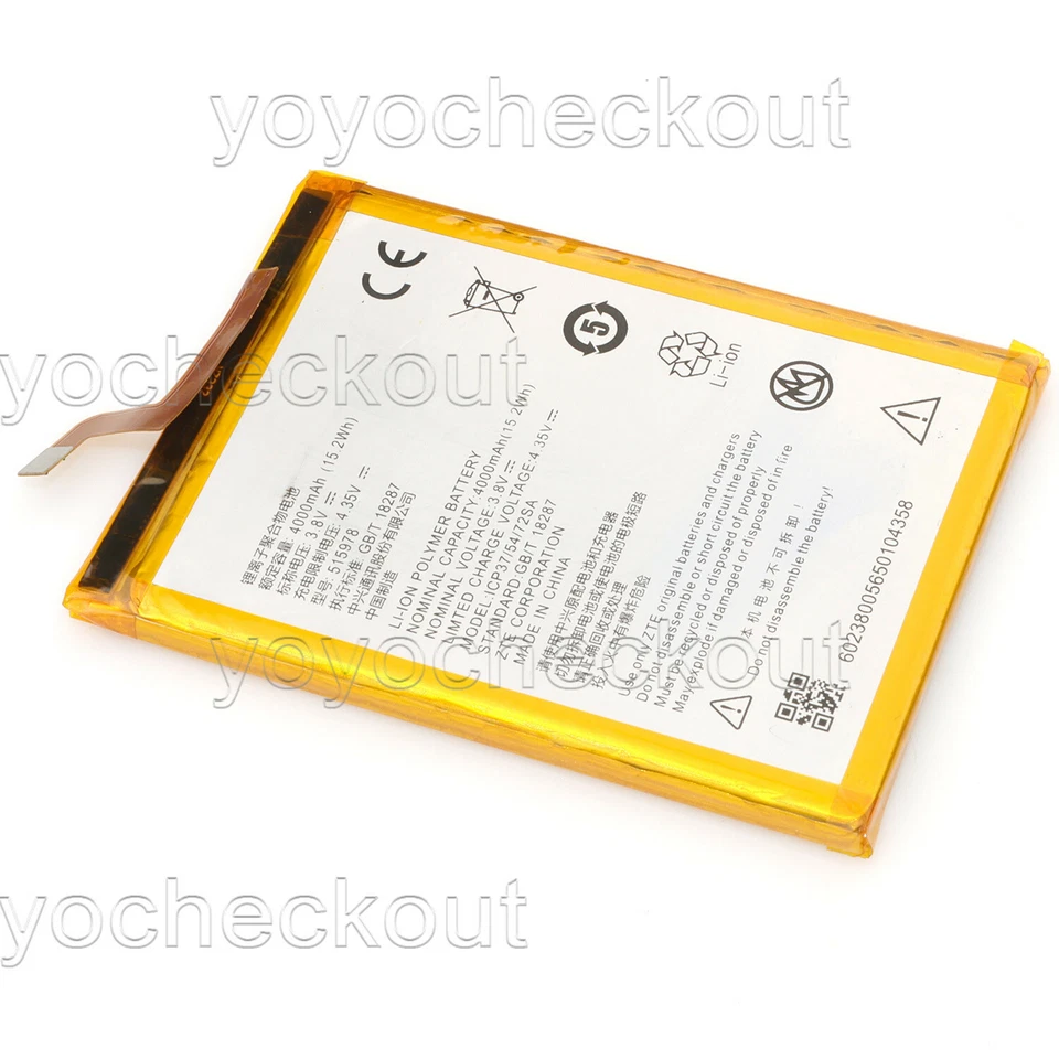 Herramienta de repuesto para batería ZTE Blade A452 X3 D2 Q519T A452 E169-515978 EE. UU. Foto 4 de 4