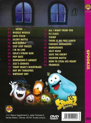 Spookiz Season 1 Children Animated TV Series DVD 24 Episodes Free