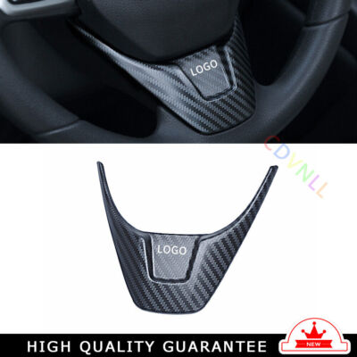 Steering Wheel Frame Cover Trim For Honda CRV CR-V 2017-2022 Steel Carbon Fiber