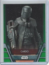 2020 Star Wars Holocron Base GREEN FO-14 CARDO
