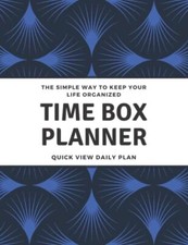Time Box Planner Undated Planner Daily Schedule Mind Dump To Do List. 8.5x11?...
