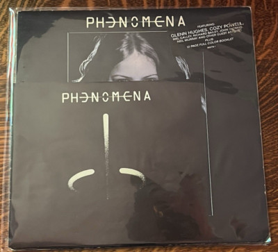 *PROMO* 12'' LP~WITH BOOKLET~PHENOMENA~1985~GLENN HUGHES~HYPE STICKER~SOUNDTRACK