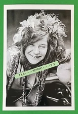 Found 4X6 PHOTO of Rock Star Singer JANIS JOPLIN AKA The Kozmic Blues Pearl Lady