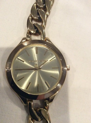 Michael Kors MK3222 Slim Champagne Dial 