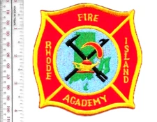 Rhode Island Fire Academy Firefighter Training Patch Rhode Island NO TARIFF