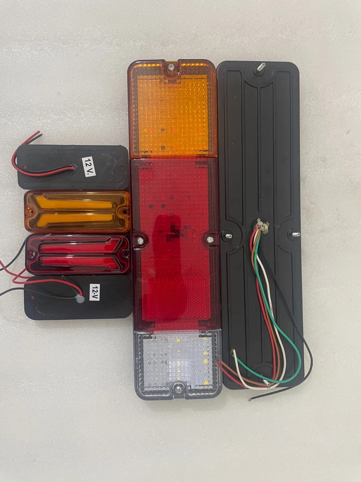 LED Tail Lights With LED Indicators Suzuki Samurai SJ410 SJ413 |Fit For - Image 3 of 4