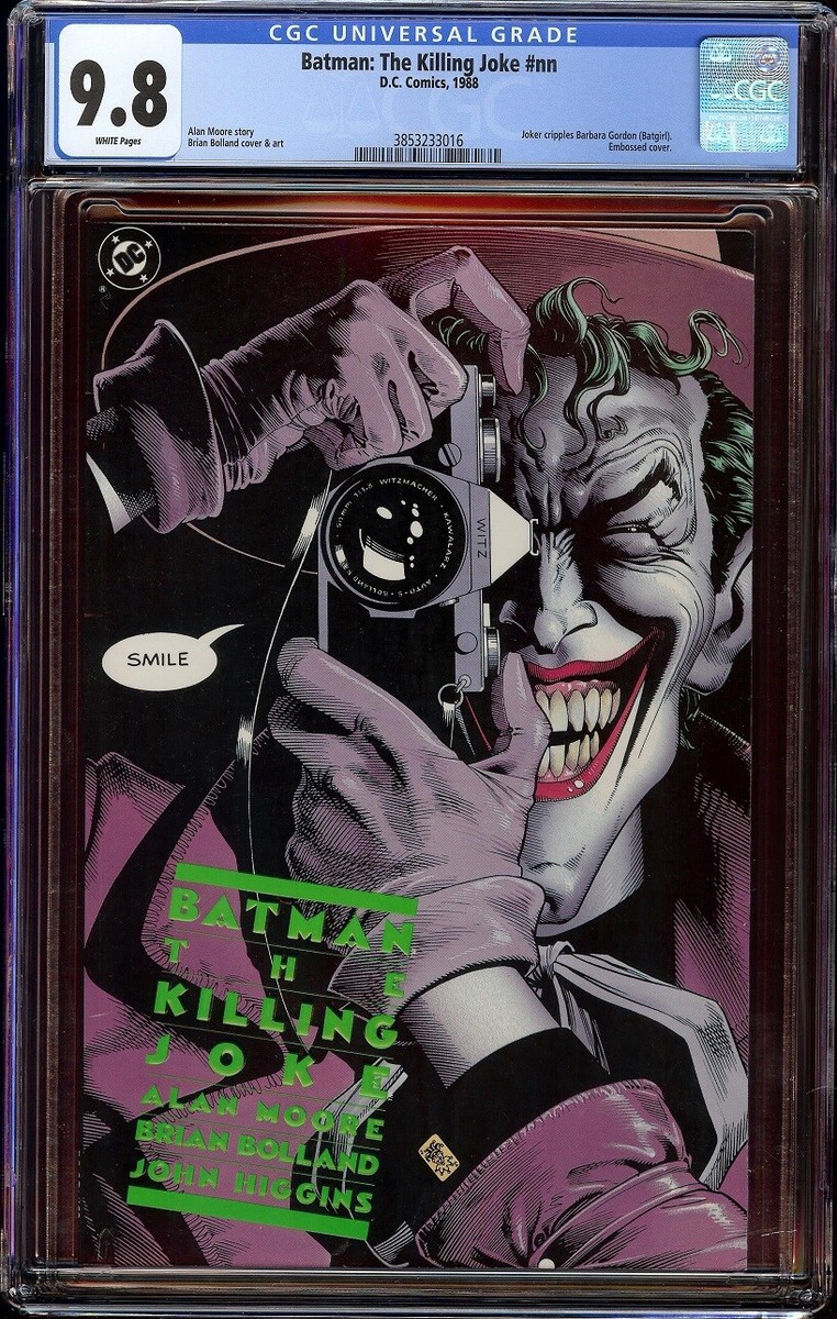 ジョーカー コミック DC Batman Killing Joke # NN CGC 9.8 White (DC, 1988) Joker cripples