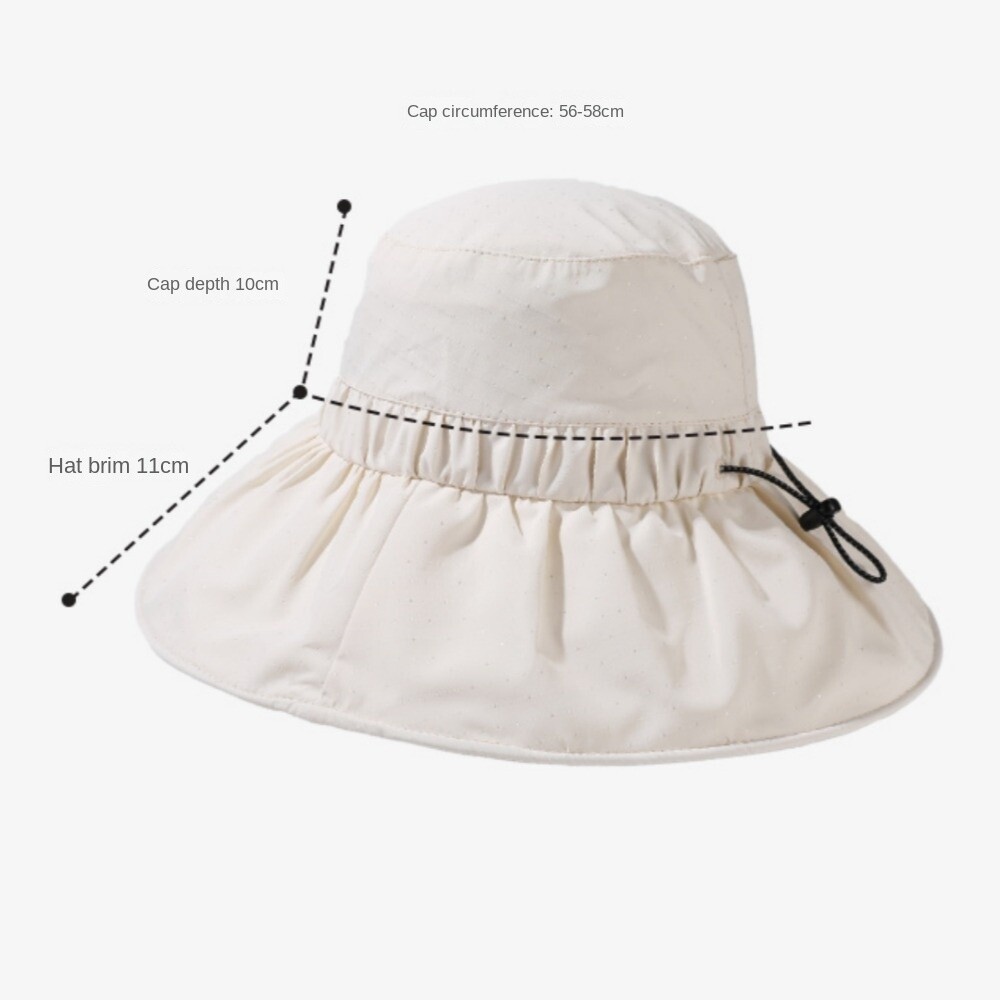 APL Corda antivento pescatore berretto tesa larga berretto estivo vacanza spiaggia accessori