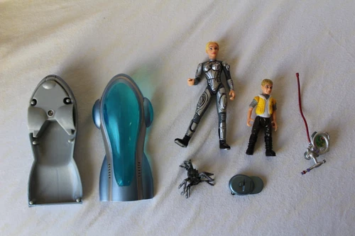 TRENDMASTERS LOST IN SPACE DR Judy & Will ROBINSON Cryo-Suit 1997 LOOSE Fig Lot