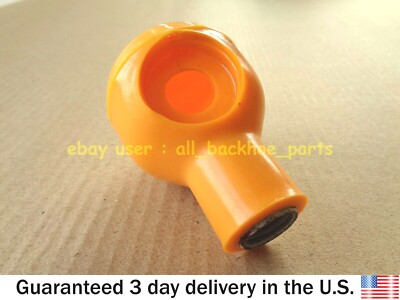 #ad JCB BACKHOE CONTROL KNOB ASSEMBLY YELLOW PART NO. 128 12635 128 12128 $19.90
