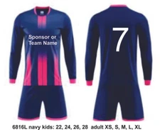 soccer jerseys Shorts Socks for boys Custom Goalie Jersey Shirts Soccer Uniform