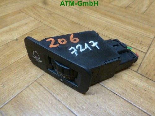 Schalter Leuchtweitenregulierung LWR Peugeot 206 1925699