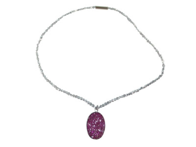 Kette Pees Halskette pink 8123PH9