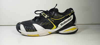 Babolat Kompressor All Court Tennis Shoes Black & Yellow 33S1373