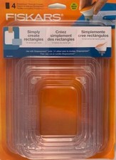 Fiskars Shapexpress2 Template Set - Rectangle 158210-1001