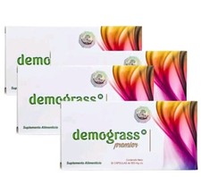 3 Pack DEMOGRASS  Premier SUPPLEMENTS 90 CAPS Total 500mg Exp 2026 Up Burner