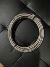 Zex Ns6669 Steel Braided Nitrous Hose Line -04an 18 Ft. Purple Ends Bottle Used