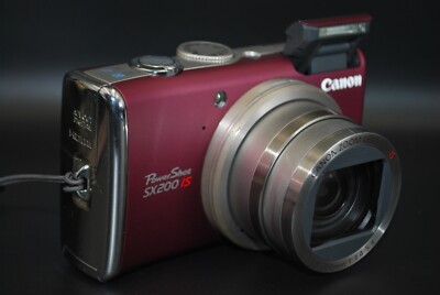 Canon PowerShot SX200 IS Digital Camera Pink 12.1 MP 12x