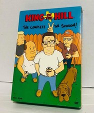 King of the Hill: The Complete 2nd Season 4 Discs 22 Episodes Good Condition