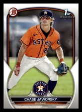 Chase Jaworsky 2023 1st Bowman Draft ROOKIE CARD #BD-45 Houston Astros FREE SHIP