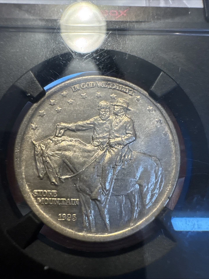 1925 Stone Mountain Commemorative Mint State 9.4 - Image 2 of 3