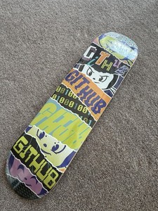 GitHub Universe Custom Skateboard Deck - No Wheels Included