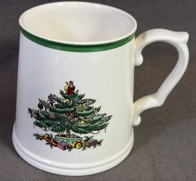 SPODE CHRISTMAS TREE TANKARD MUG