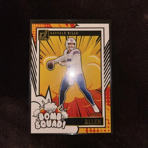 2024 Panini Donruss Bomb Squad Josh Allen #2 Buffalo Bills Insert - product listing photo